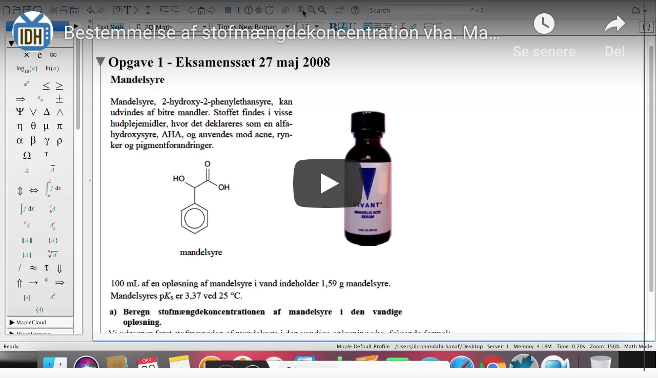 You are currently viewing Hvordan bestemmer man stofmængdekoncentration i kemi-faget?