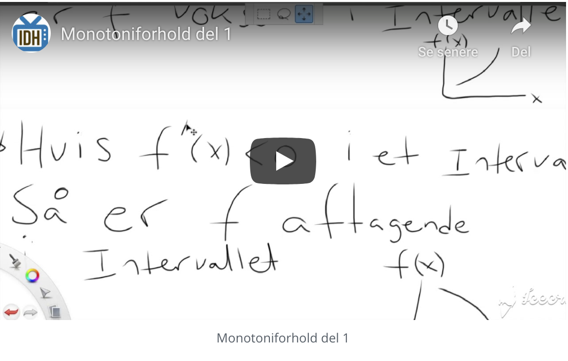 Read more about the article Monotoniforhold del 1